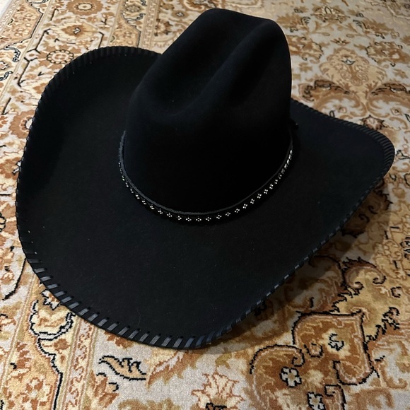 Accessories - Black 10x Cowboy Hat